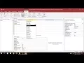 1 1 Access 2016 - Creating a Table
