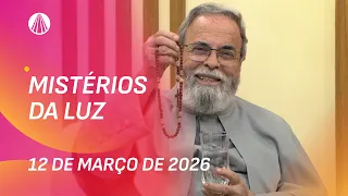Terço de Aparecida com Pe. Antonio Maria - 12 de março 2026 [Mistérios da Luz]
