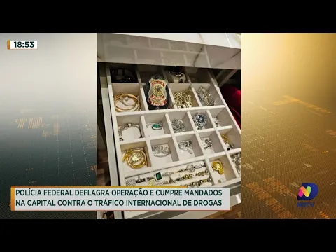 PF deflagra operação e cumpre mandados em Florianópolis contra o tráfico internacional de drogas