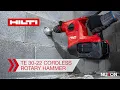 Hilti Nuron TE 30-22 Cordless SDS Plus Rotary Hammer - Features and Benefits