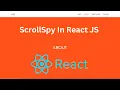 React Scrollspy Tutorial Building A Smooth Navigation Experience