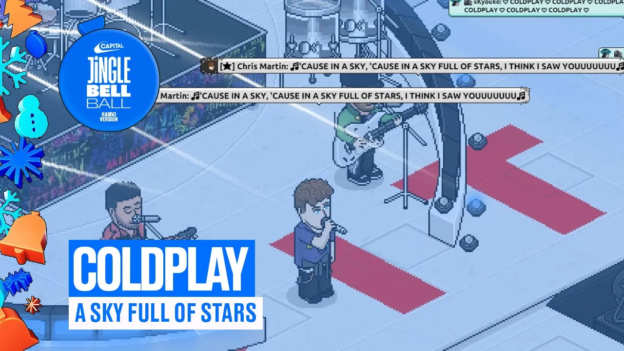 Coldplay - A Sky Full of Stars (Live at Capital's Jingle Bell Ball 2024)(Habbo Version) | ROC Nation Coldplay - A Sky Full of Stars (Live at Capital's Jingle Bell Ball 2024)(Habbo Version) | ROC Nation