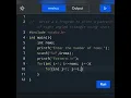 How to write a c program to print the pattern of right angled triangle using stars
