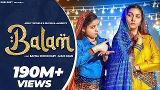 balam official video sapna choudhary mahi gaur ruchika jangid new haryanvi song 2022