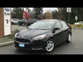 2015 Ford Focus SE W Leather Backup Camera Cruise Review Island Ford