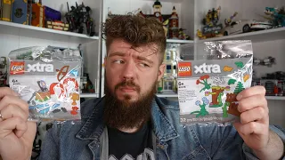 LEGO XTRA 40376 AKCESORIA BOTANICZNE | LEGO XTRA 40375 AKCESORIA SPORTOWE - RECENZJA