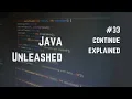 Java Continue Explained