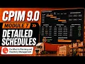 CPIM 9 0 Module 7 Detailed Schedules Full Course