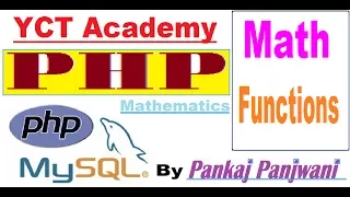 PHP Math Functions In PHP In Hindi By Pankaj Panjwani