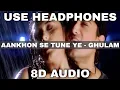 Download Lagu AANKHON SE TUNE YEH KYA KEH DIYA (8D AUDIO) | KUMAR SANU | ALKA YAGNIK | AMIR KHAN | RANI MUKHERJEE