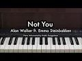 Download Lagu Not You - Alan Walker ft. Emma Steinbakken | Piano Karaoke by Andre Panggabean