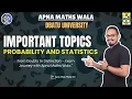 Download Lagu DBATU | PROBABILIT AND STATISTICS | IMPORTANT TOPIC | EXAM |