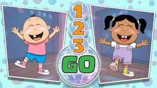 1, 2, 3 GO! The Baby Big Mouth Dance Trend! With Betty Big Mouth
