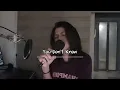 You Don't Know Katelyn Tarver ( Piano Cover )