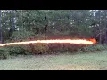 AR-15 Flamethrower Attachment Test Pulsefire Exothermic - Brad Iceman Colbert