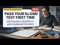 Pass The DMV NJ Test Answers 120 Questions With Explained Answers To Pass The 2026 Permit C Exam