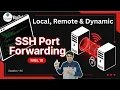 Session - 84 SSH Port Forwarding in RHEL 10 Local Remote Dynamic Tunneling Nehra Classes