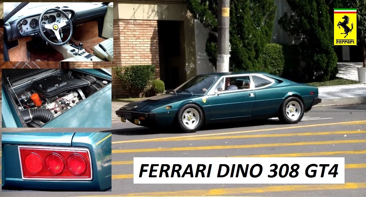 Garagem do Bellote TV: Ferrari Dino 308 GT4