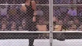 ملخص سريع اندرتيكر VS بروك ليسنر في القفص الحديدي على لقب WWE مباراة دموية 