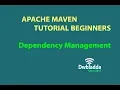 Dependency Management Maven s
