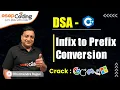 Infix to Prefix convertion DSA using CPP Crack MAANG Company