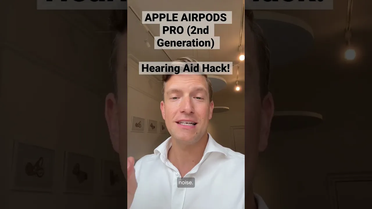 Apple AirPods Pro 2nd Generation Hearing Aid Hack! Apple AirPods Pro 2nd Generation Hearing Aid Hack!