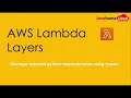 Mastering External Dependencies in AWS Lambda with Layers