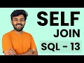 SELF JOIN TABLES SQL Mastery Ep - 13 code io