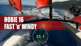 The longest fast reach that you will see today!