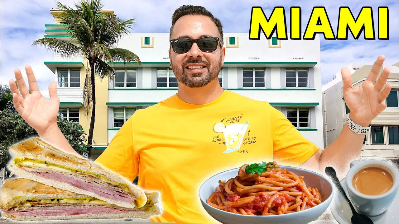 What to Eat in Miami ft Cuban Sandwiches, Asian Fusion & BEST Italian Restaurant in South Beach