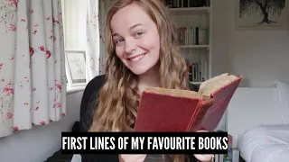 50 favourite books the first lines 