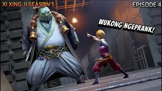 wukong makes the green turtle god powerless xi xing ji season 5 episode 4