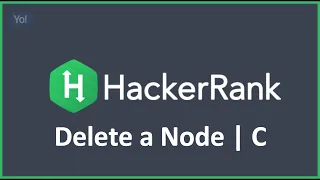 Delete a Node Hacker Rank Solution in C Programming