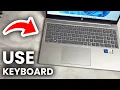 How To Use Laptop Keyboard - Keyboard Basics Functions