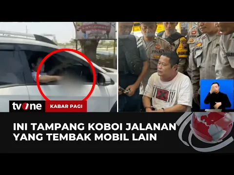 Geram Gagal Nyalip, Koboi Jalanan Tembak Ban Mobil Pengemudi Lain