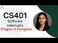 CS401 Chapter 8 Software Interrupts CS401 Short Lectures
