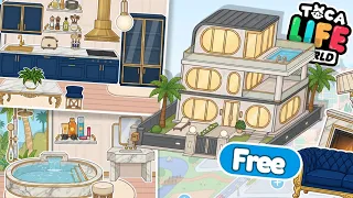 I CAN'T BELIEVE ⁉️😭 Free lüx mansiyon in 2027 🤔😱 Toca life world idea 
