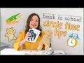Back to School Circle Time Tips