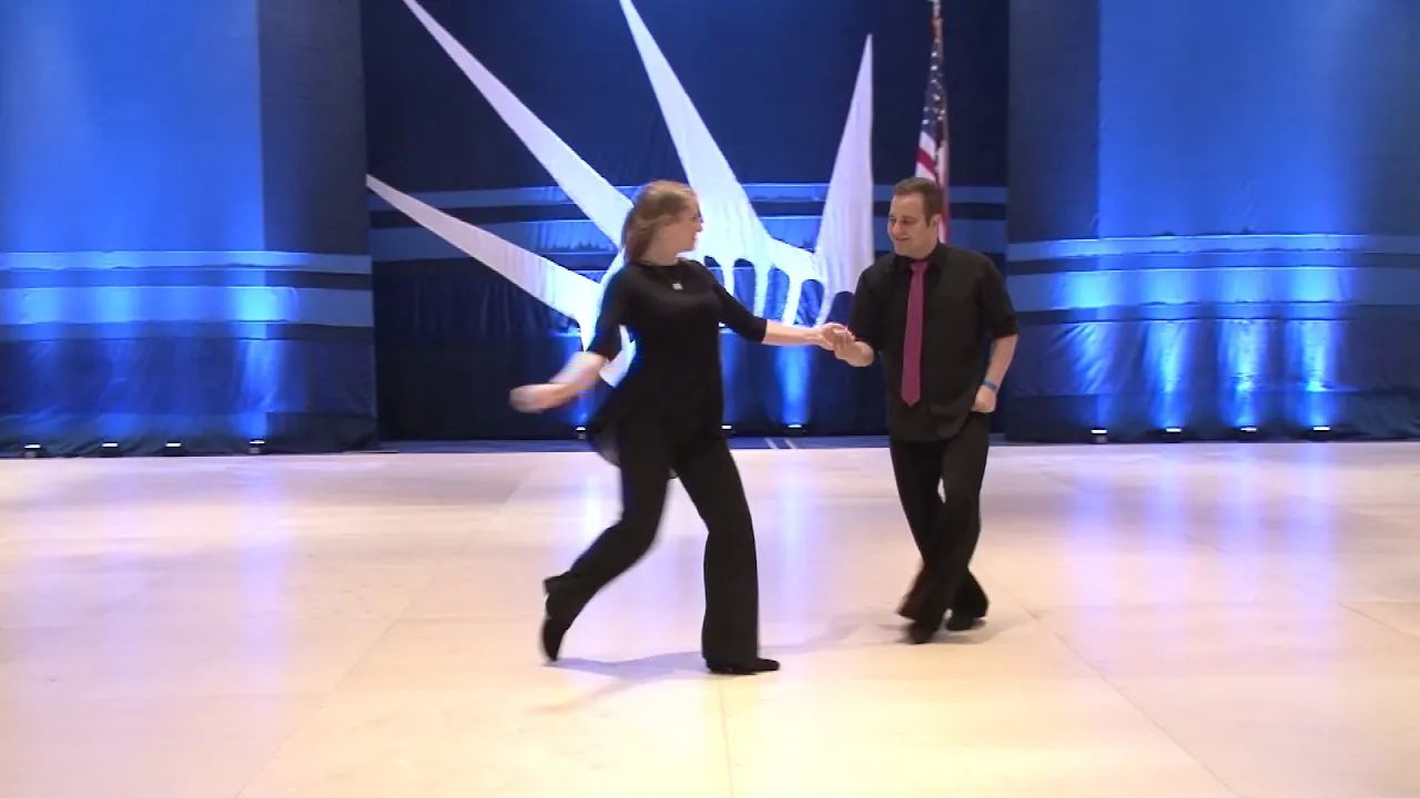 Liberty Swing 2018 All Star Strictly Swing Finals Austin Scharnhorst & Lia Brown