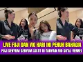 Download Lagu LIVE FUJI DAN VIO HARI INI PENUH BAHAGIA❗FUJI SENYUM SENYUM SA'AT DI TANYAIN VIO SO'AL VERREL‼️