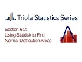 Statdisk Section 6-2 Using Statdisk to Find Normal Distribution Areas