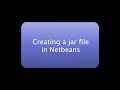 CS210 Creating a Jar File in Netbeans