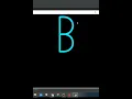 B alphabet Draw alphabet B in python by using turtle