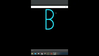 B alphabet Draw alphabet B in python by using turtle