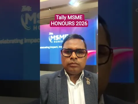 TALLY MSME HONOURS 2026 CELEBRATION IN KOLKATA #accounting #theaccounts