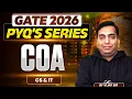 GATE 2026 Computer Organization Architecture PYQ s Series CS IT GATE PYQ