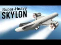 This SSTO can carry over 75 tonnes 2 orange tanks to orbit KSP