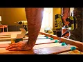DIY Daybed with Trundle Built Out of 2x4s