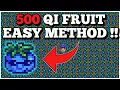 Stardew Valley 1 5 0 Effort Method To Get 500 QI Fruit