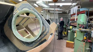 14 July 2022. Turning the boat. Long and boring. But speed it up or just watch beginning middle end.